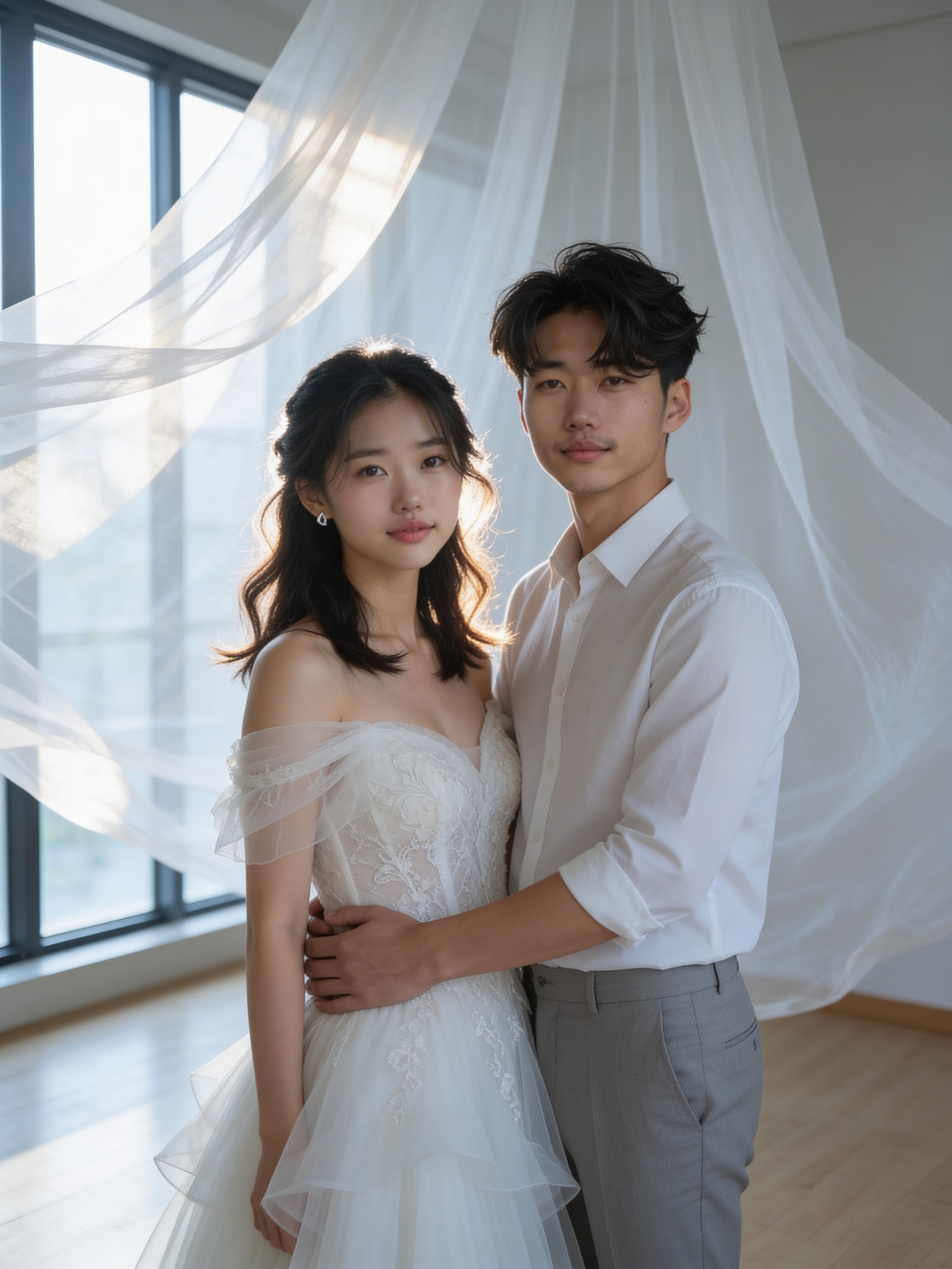 Sheer Light Curtain - Korean Luxe