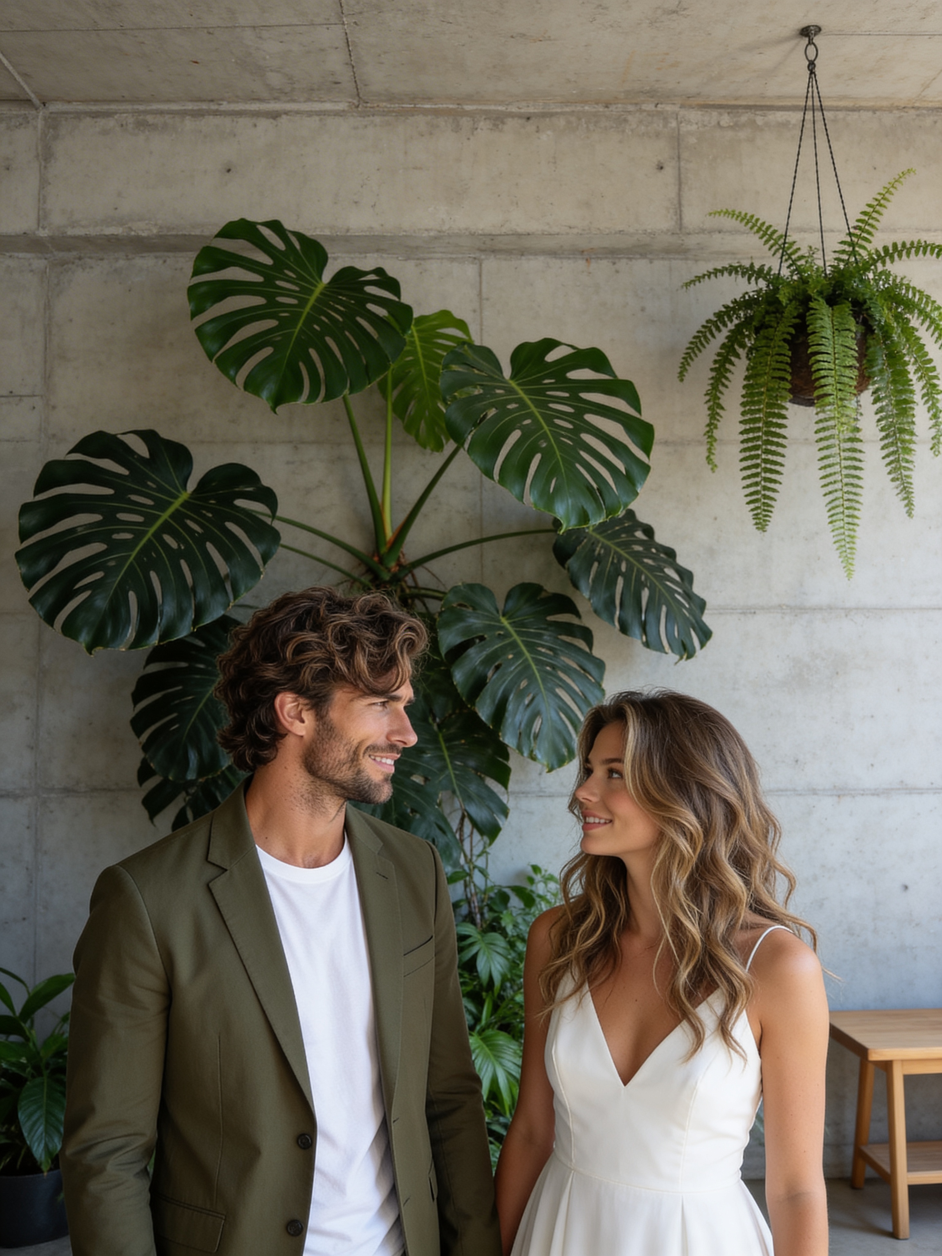 Concrete & Greenery - Minimalist Modern