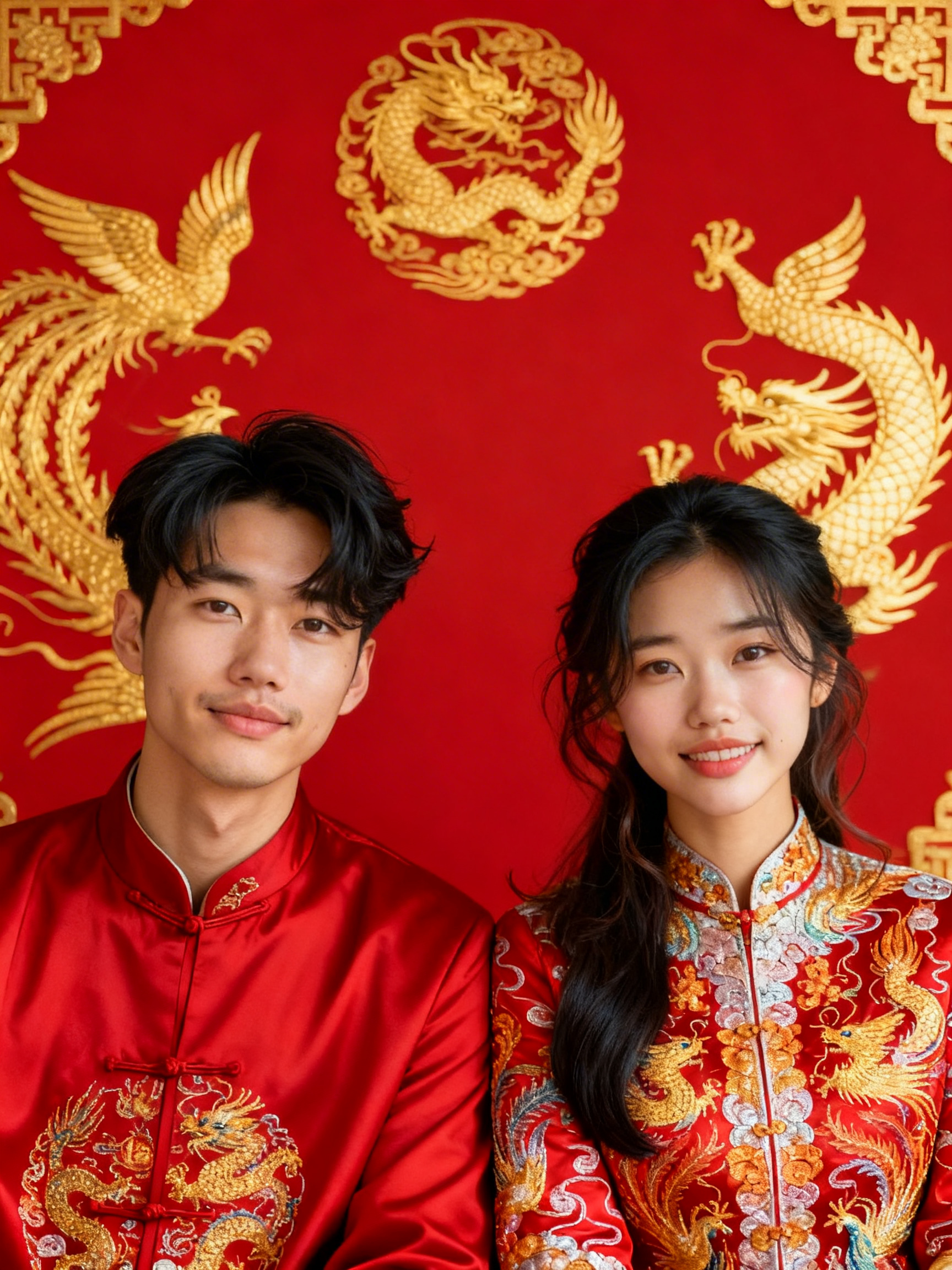 Dragon & Phoenix Blessing - Chinese Traditional Wedding