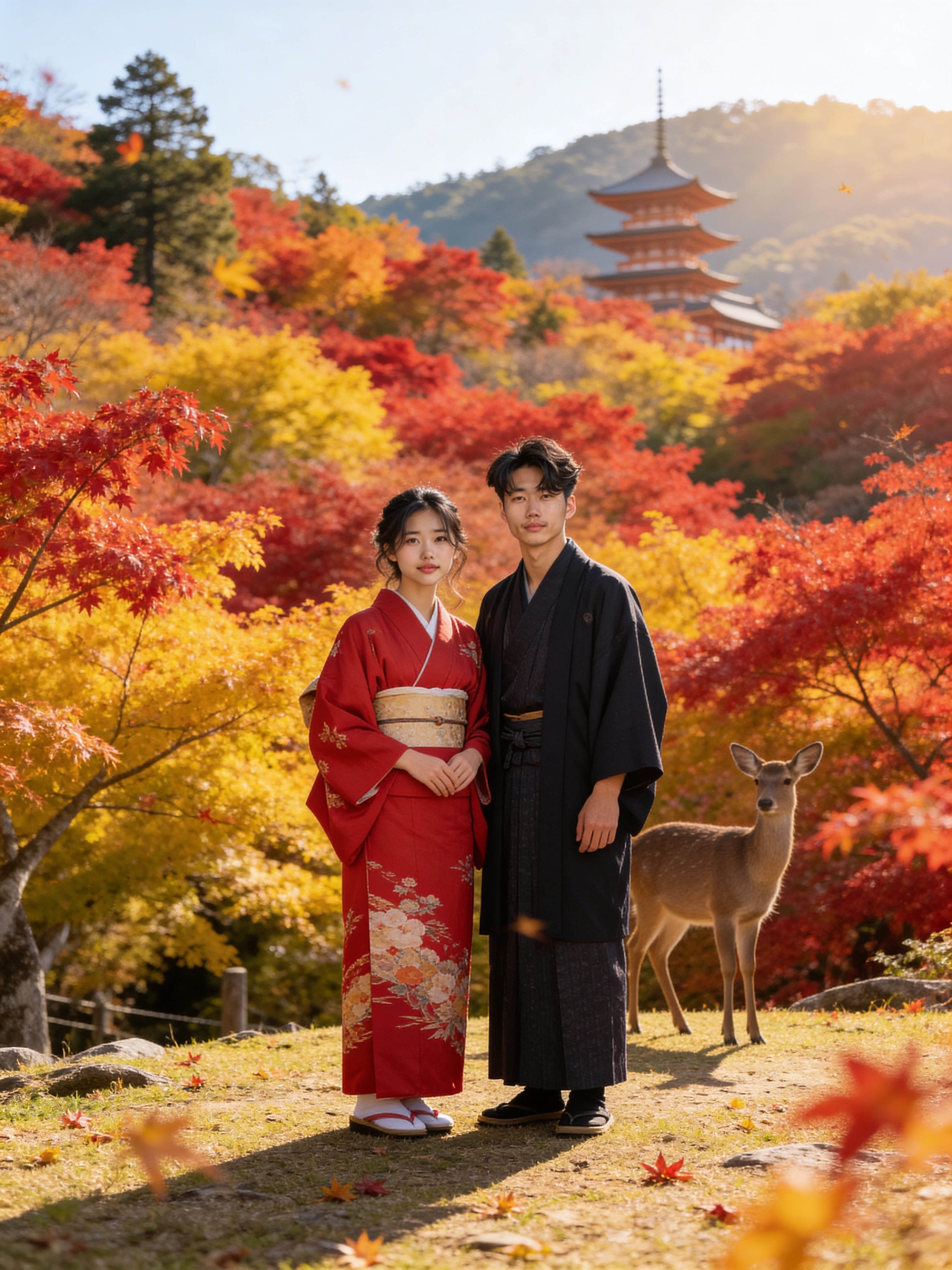 宮島紅葉 - 神社仏閣