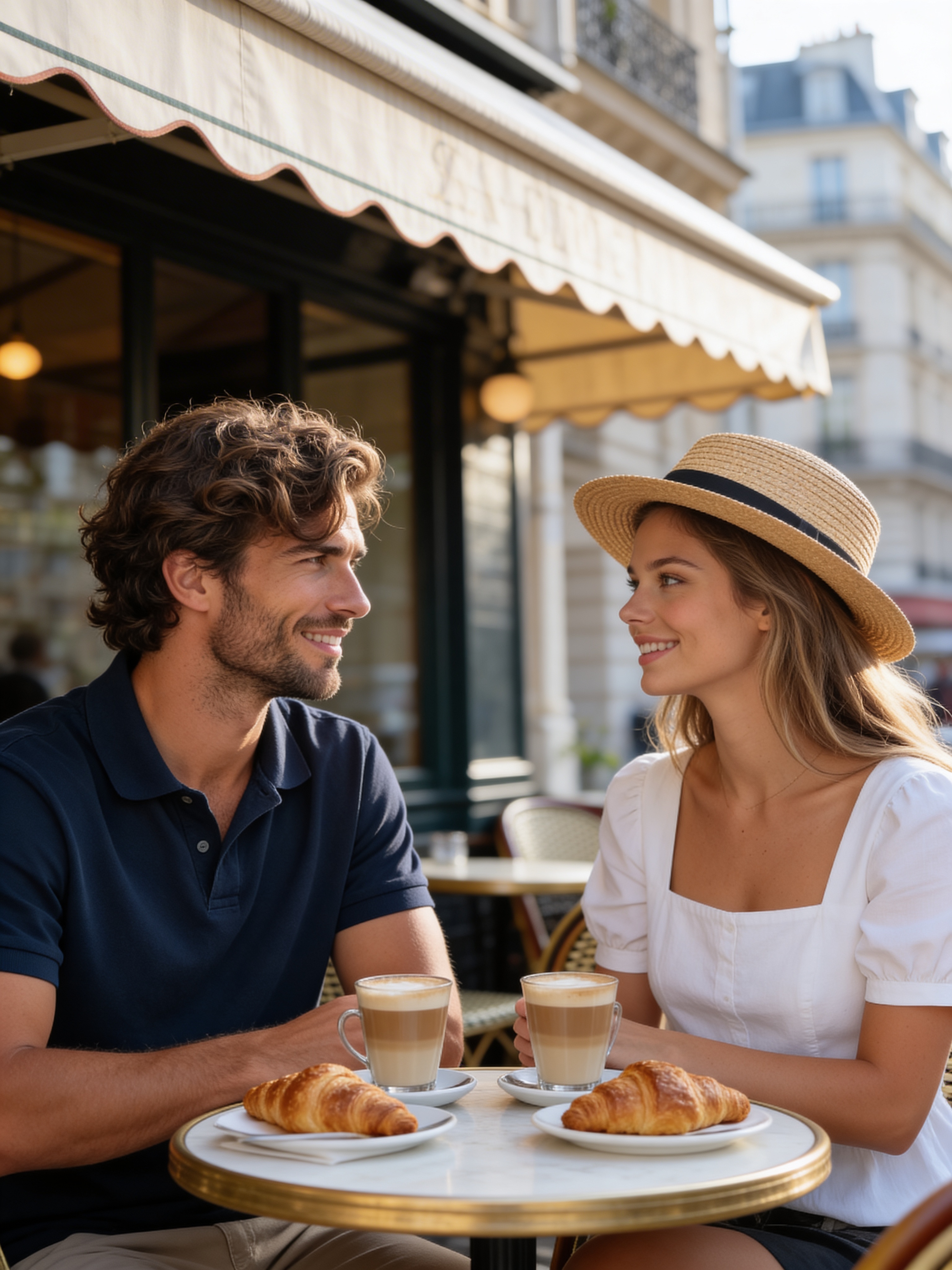 European Cafe - Engagement Session