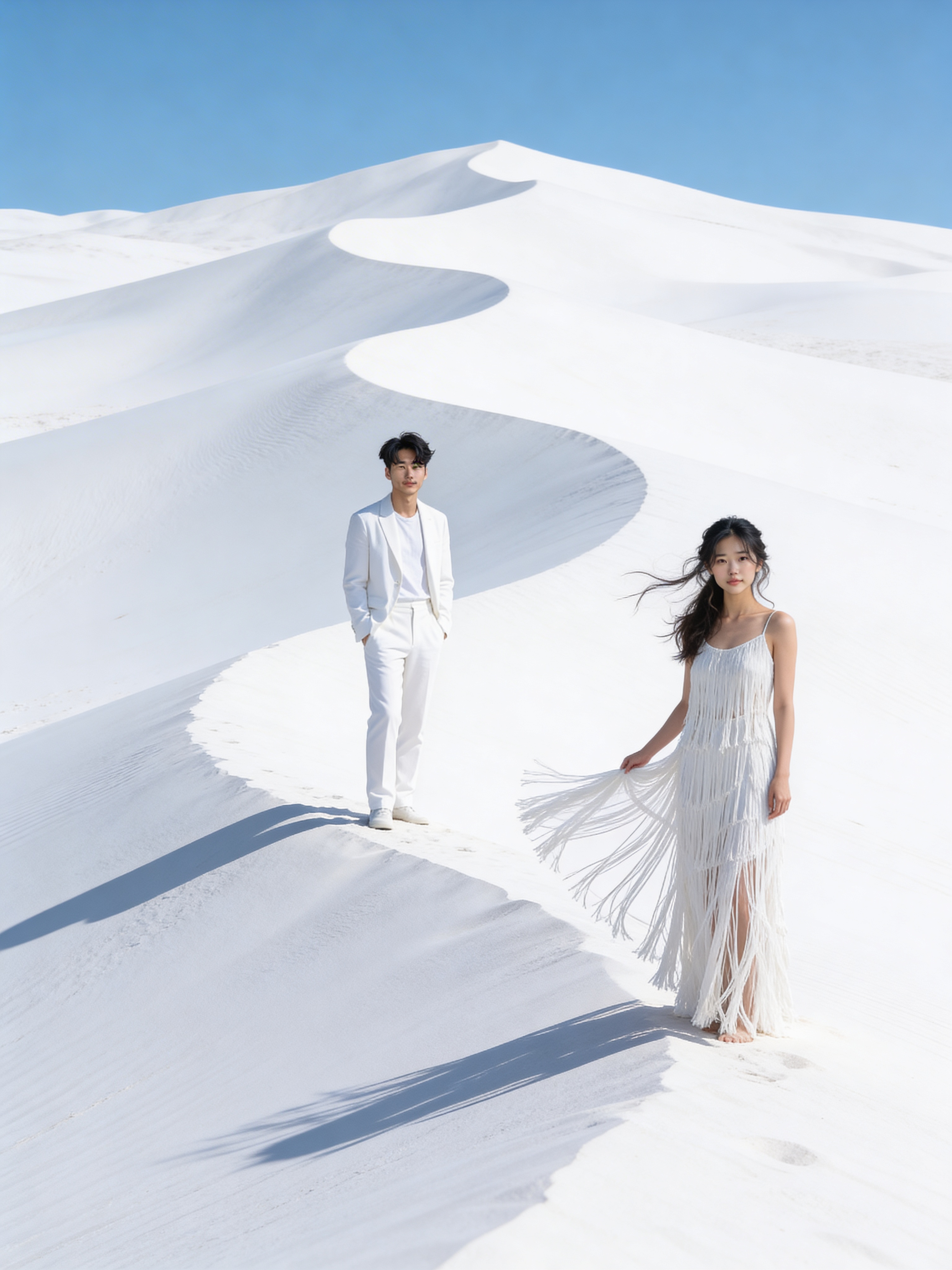 White Sand Dunes - Fashion Magazine