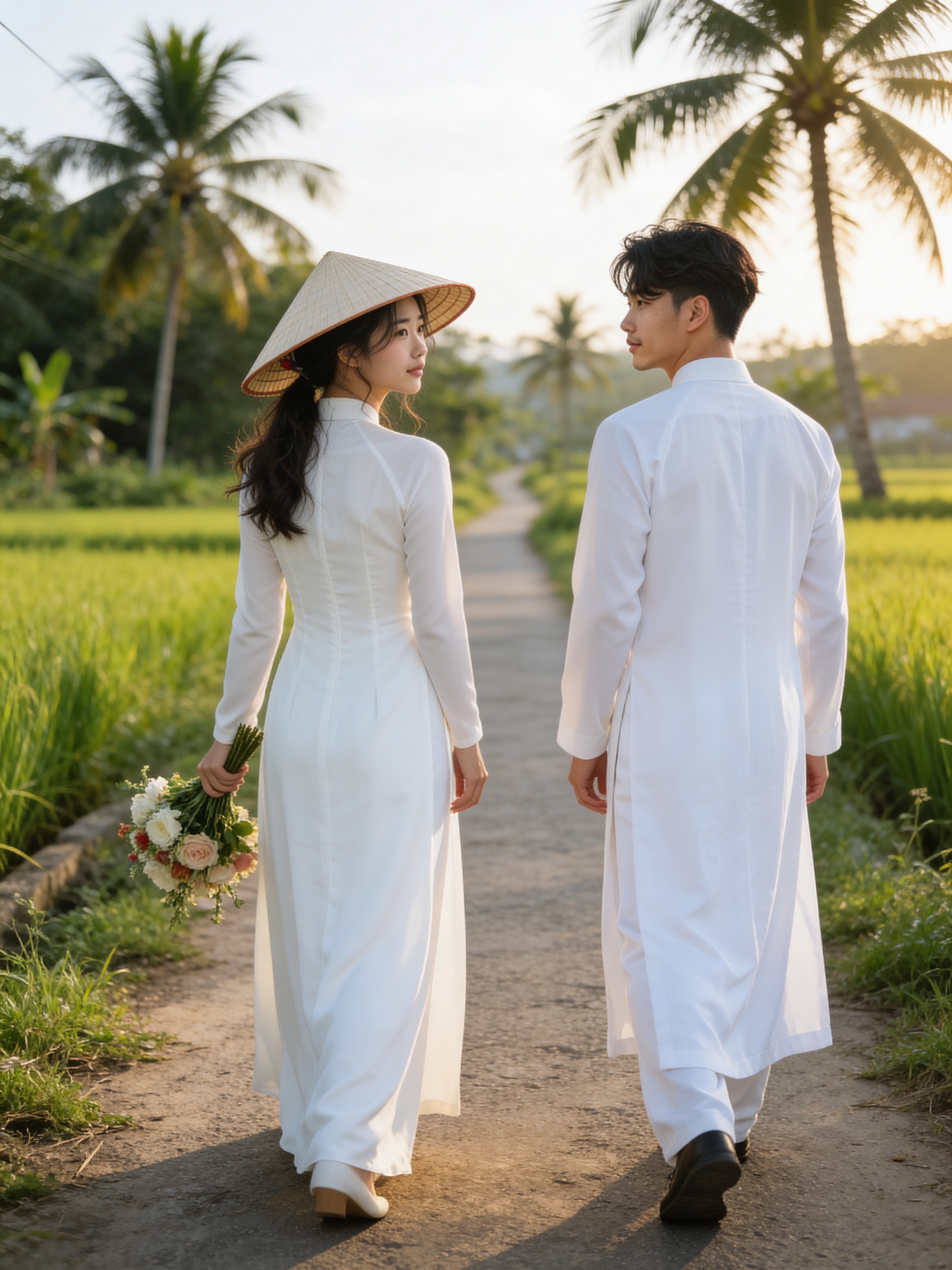 Nón lá cô dâu - Đám cưới truyền thống