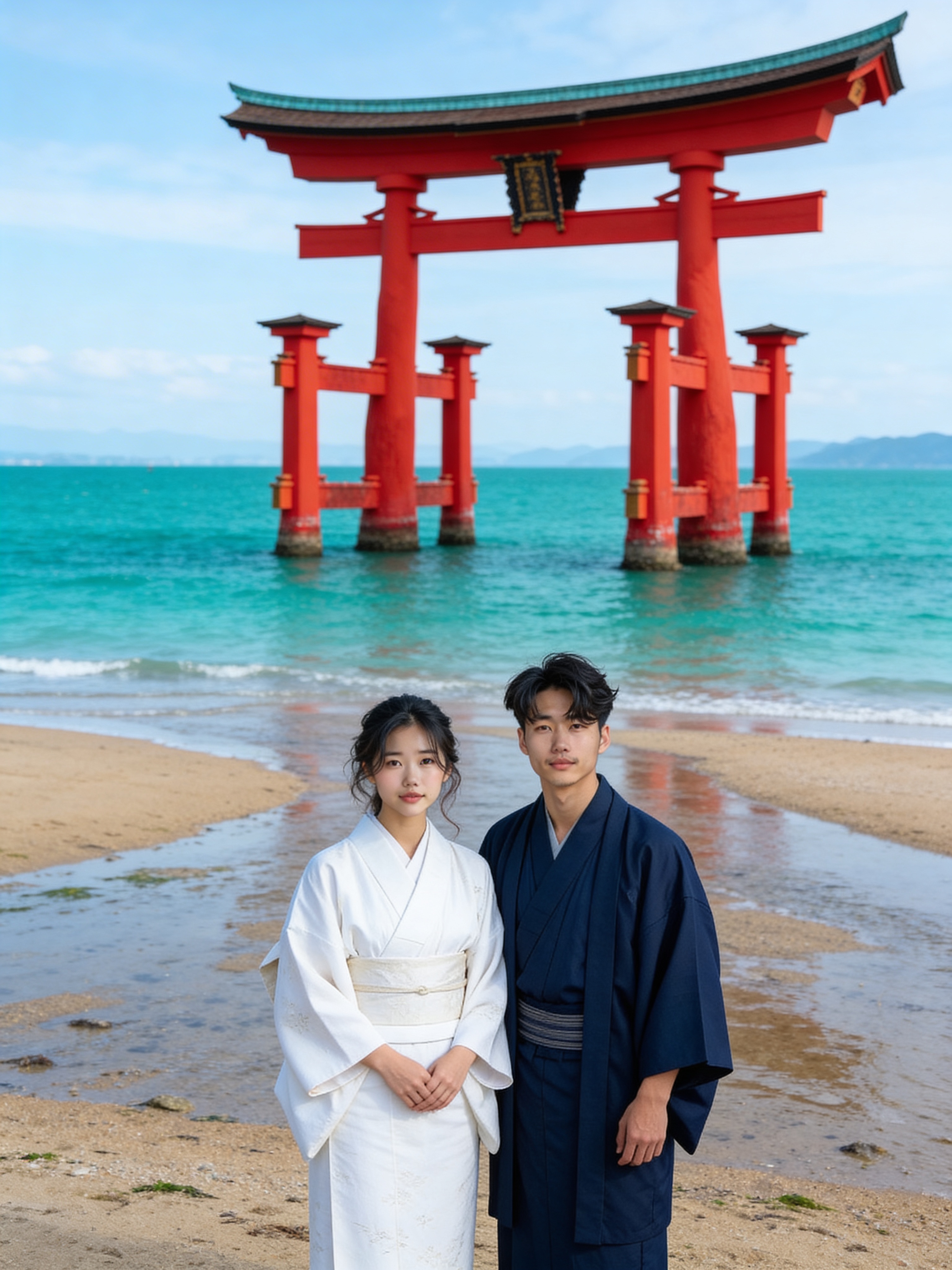 海上鳥居 - 神社仏閣
