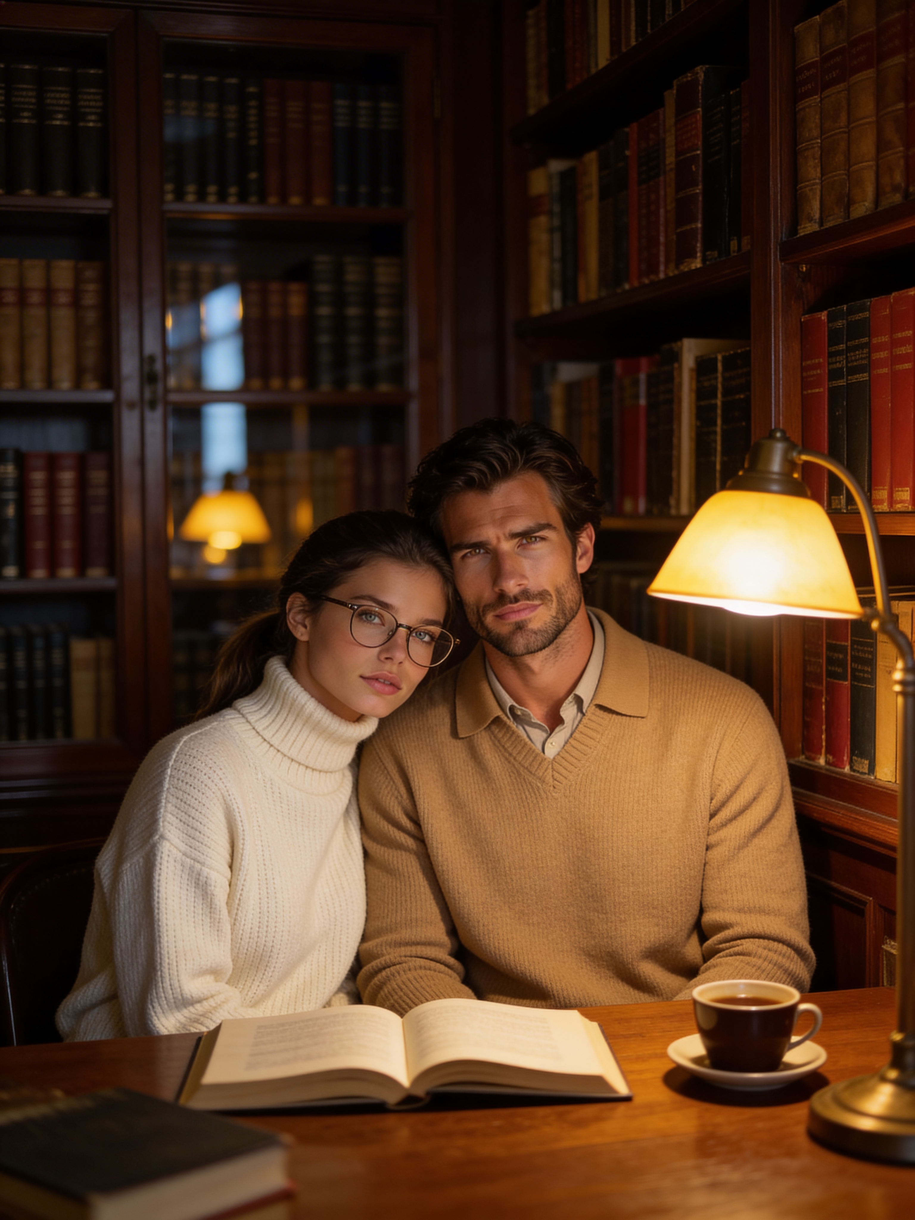 Library - Couple Portraits