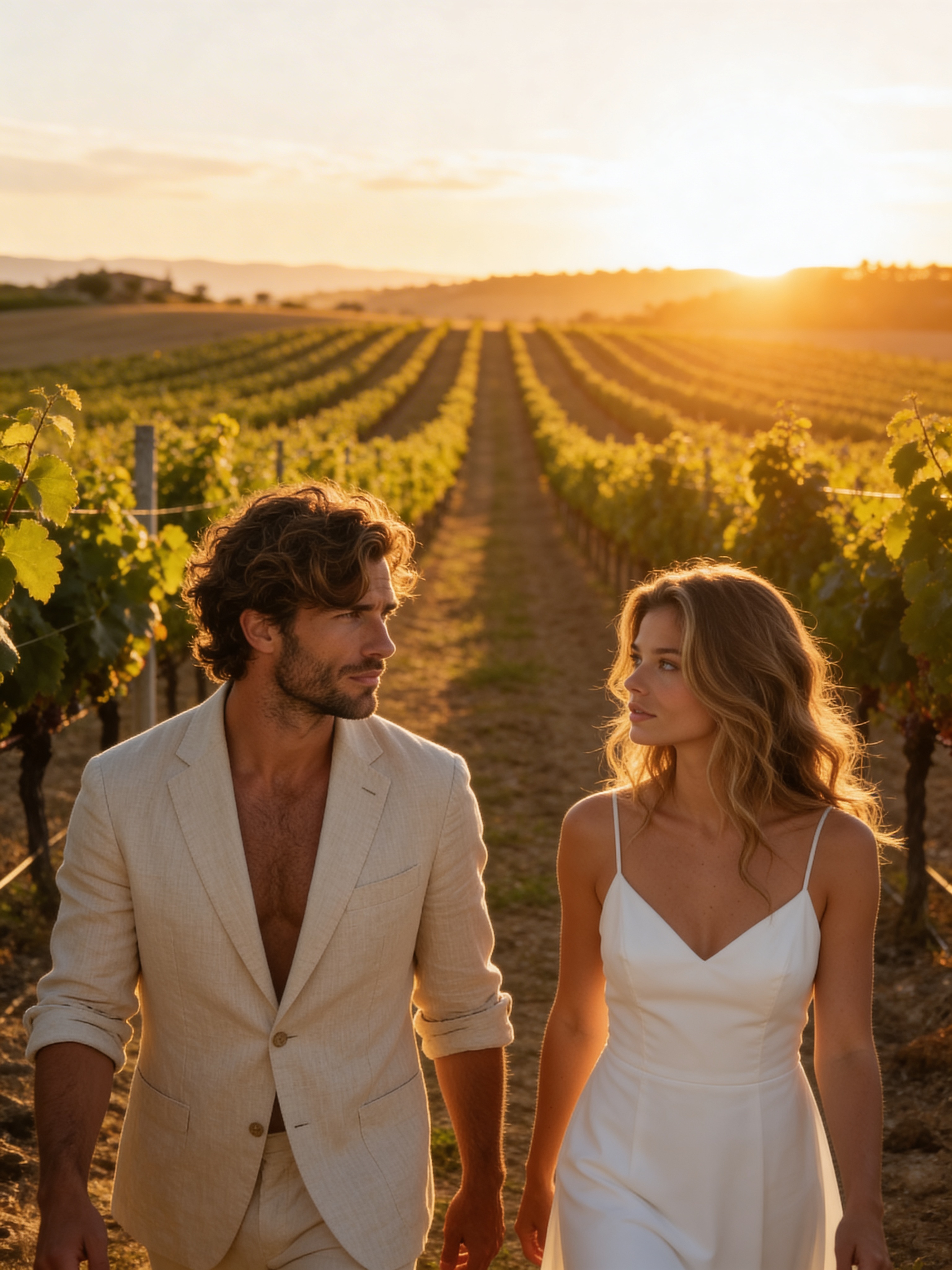 Vineyard Sunset - Classic Wedding