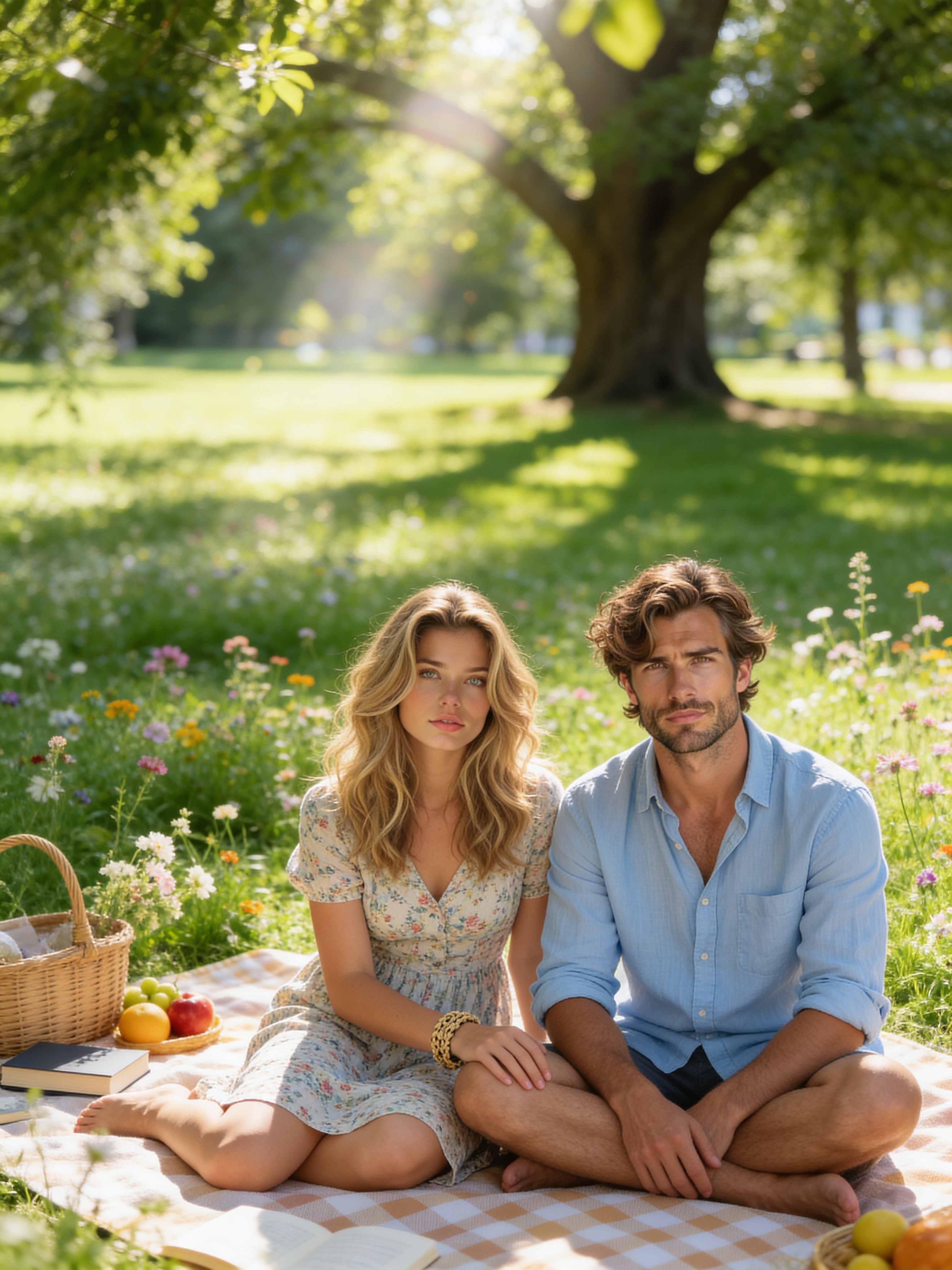 Park Picnic - Couple Portraits