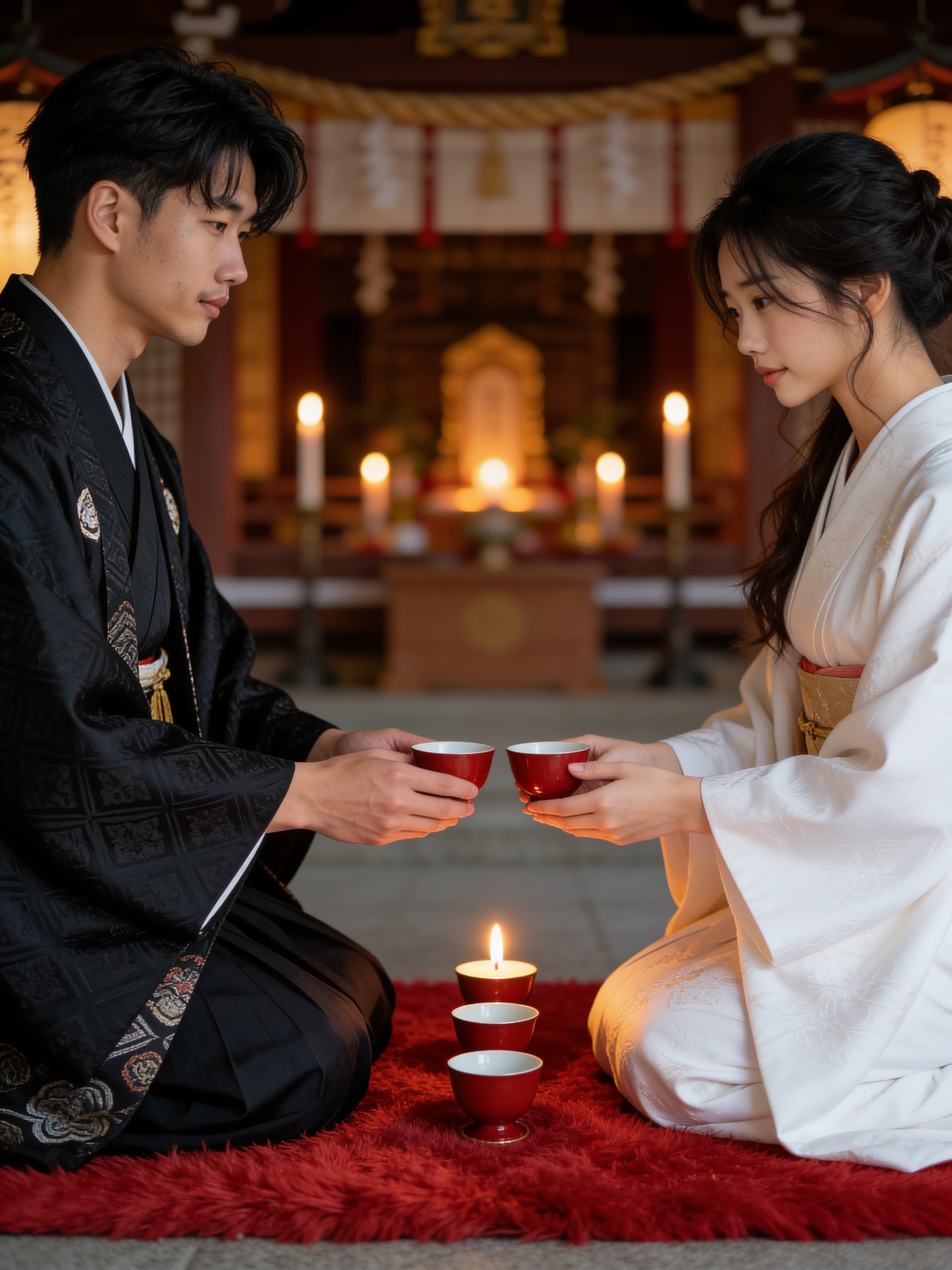 三三九度 - 和風婚礼