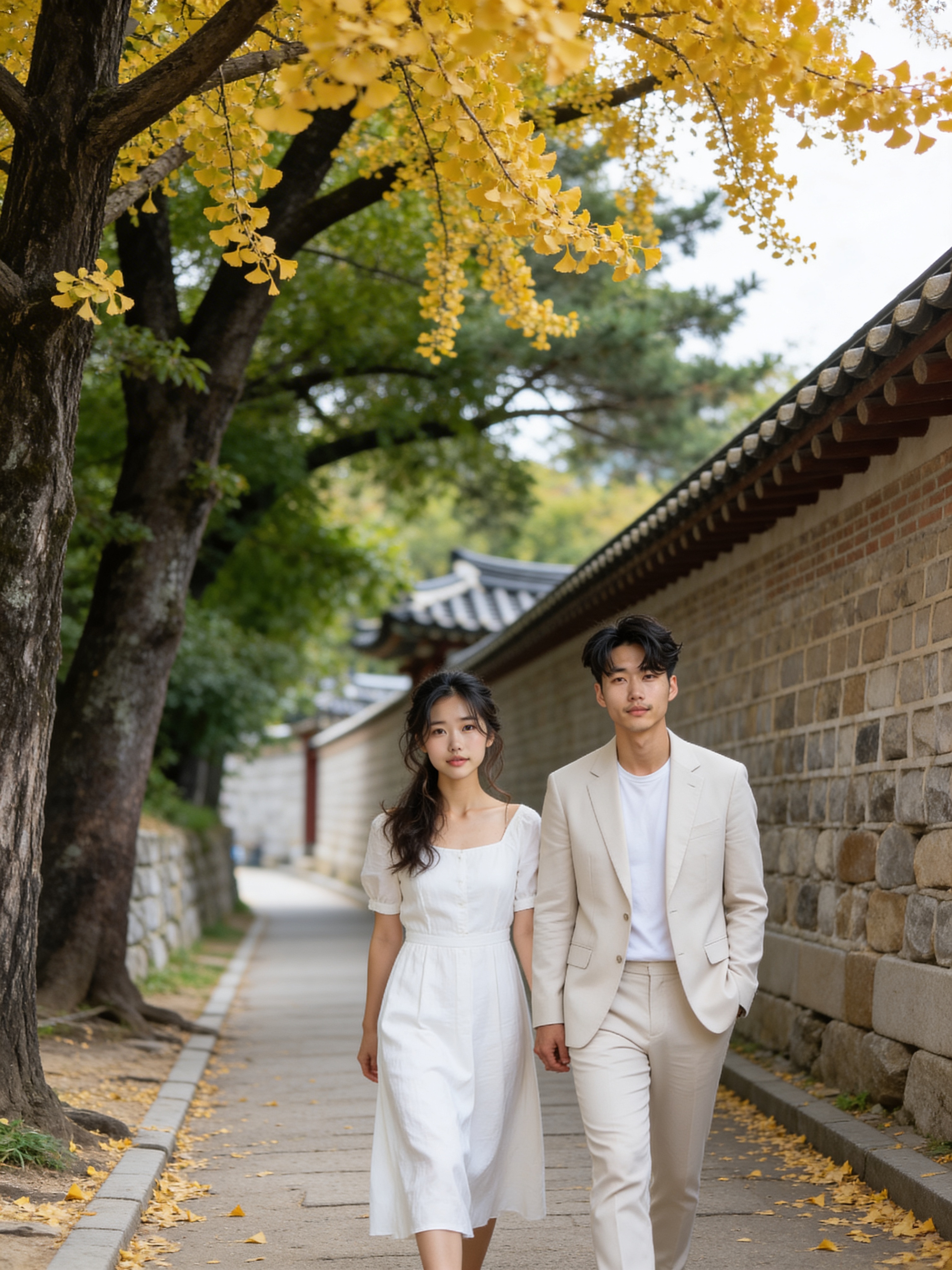 덕수궁 돌담길 - 한국 명소