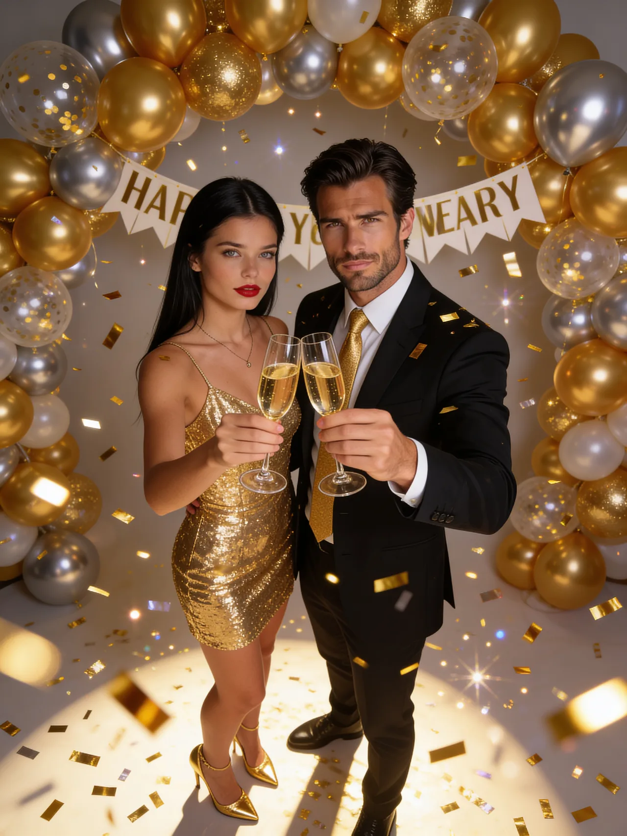 New Year Gold Party