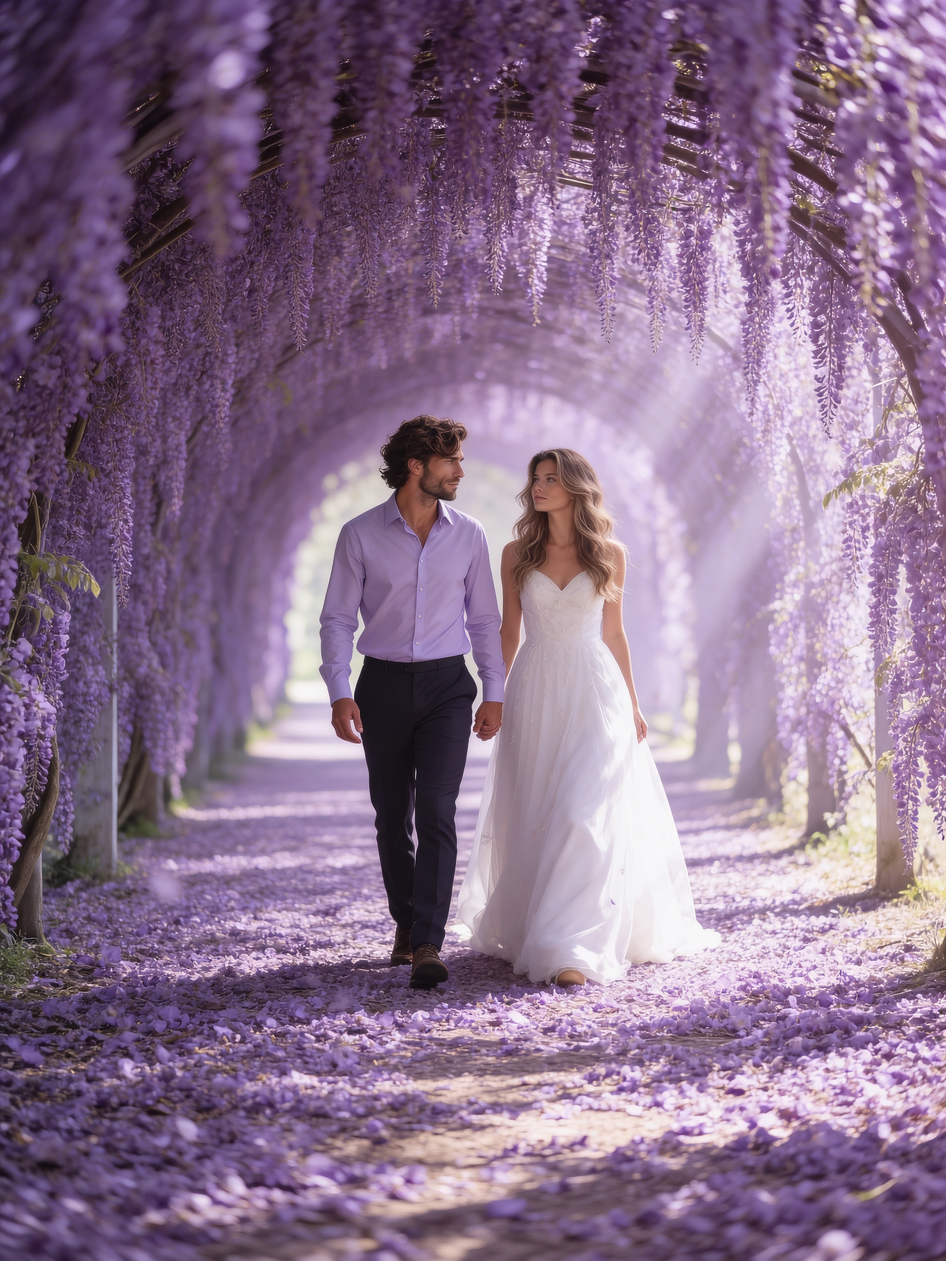 Wisteria Tunnel - Fairy Tale Romance