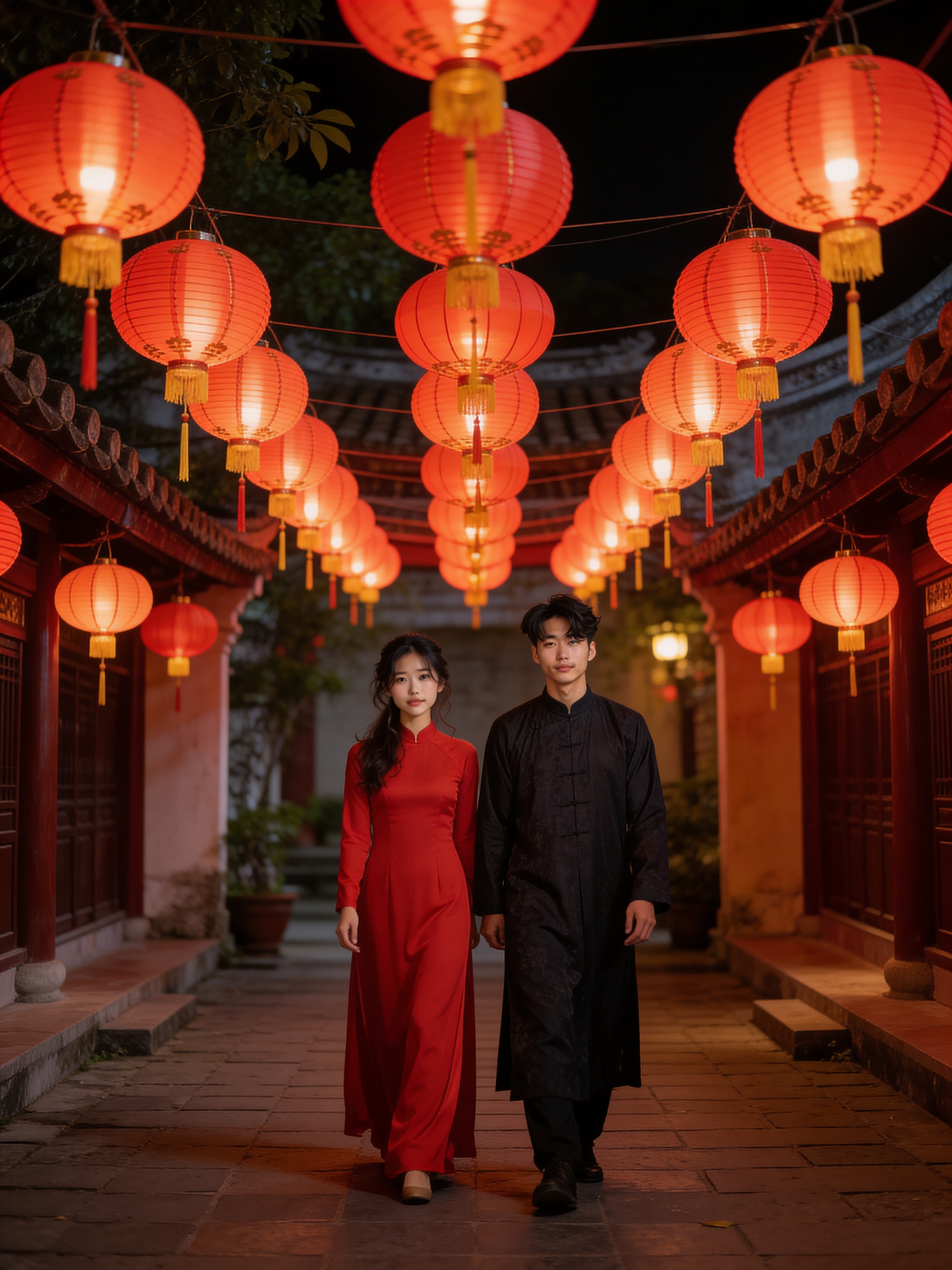 Đèn lồng đỏ - Đám cưới truyền thống
