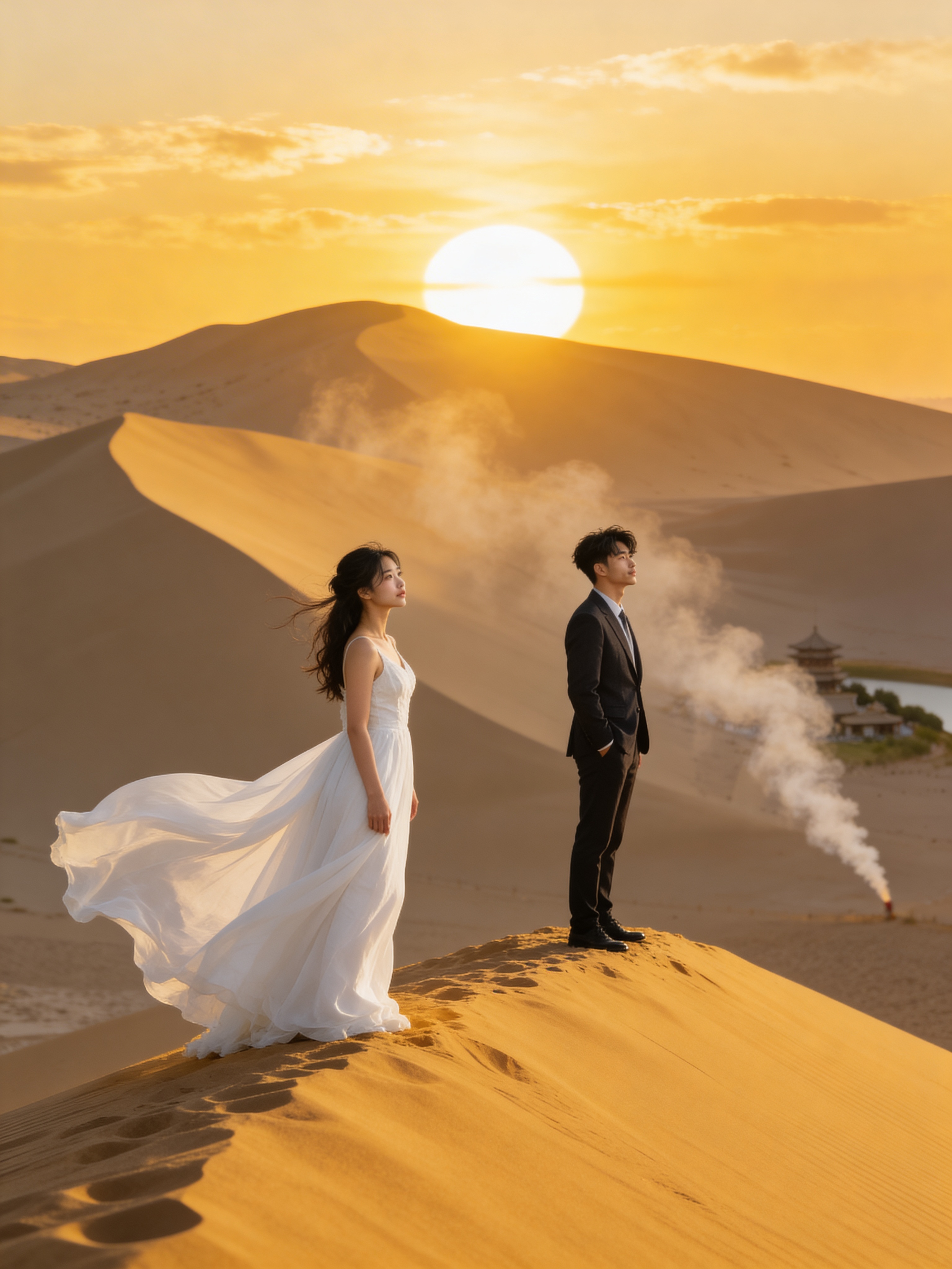 Dunhuang Sand Dunes - Travel Photography