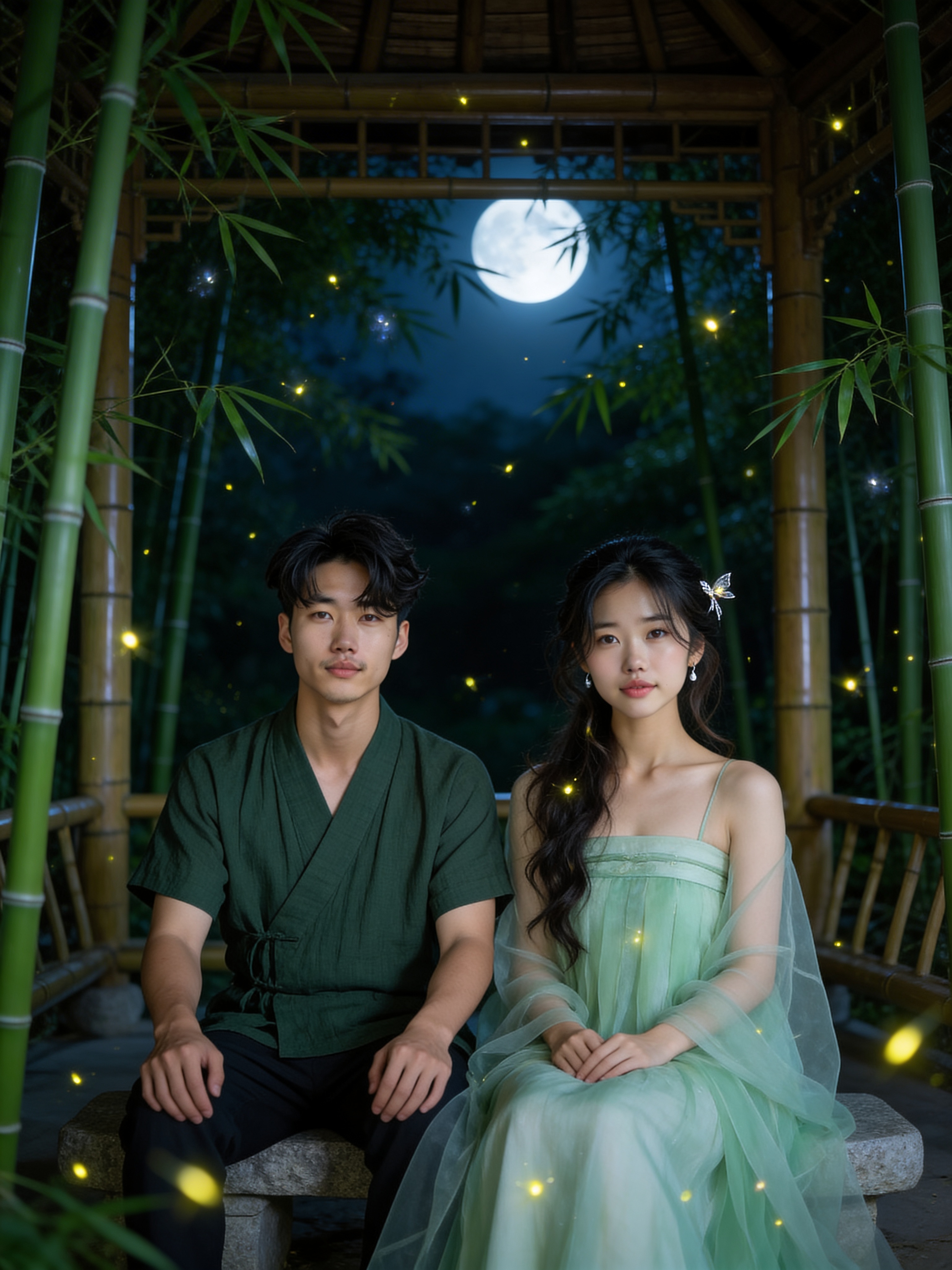 Firefly Bamboo Pavilion - Xianxia Fantasy