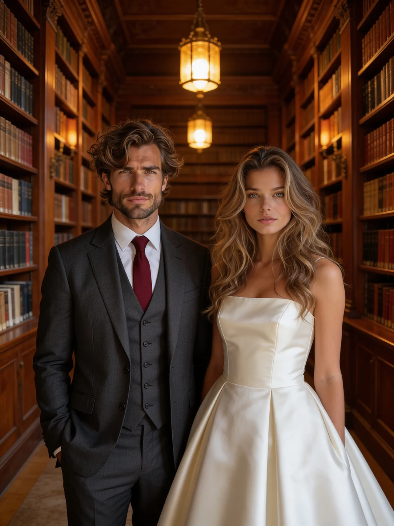 Library Wedding