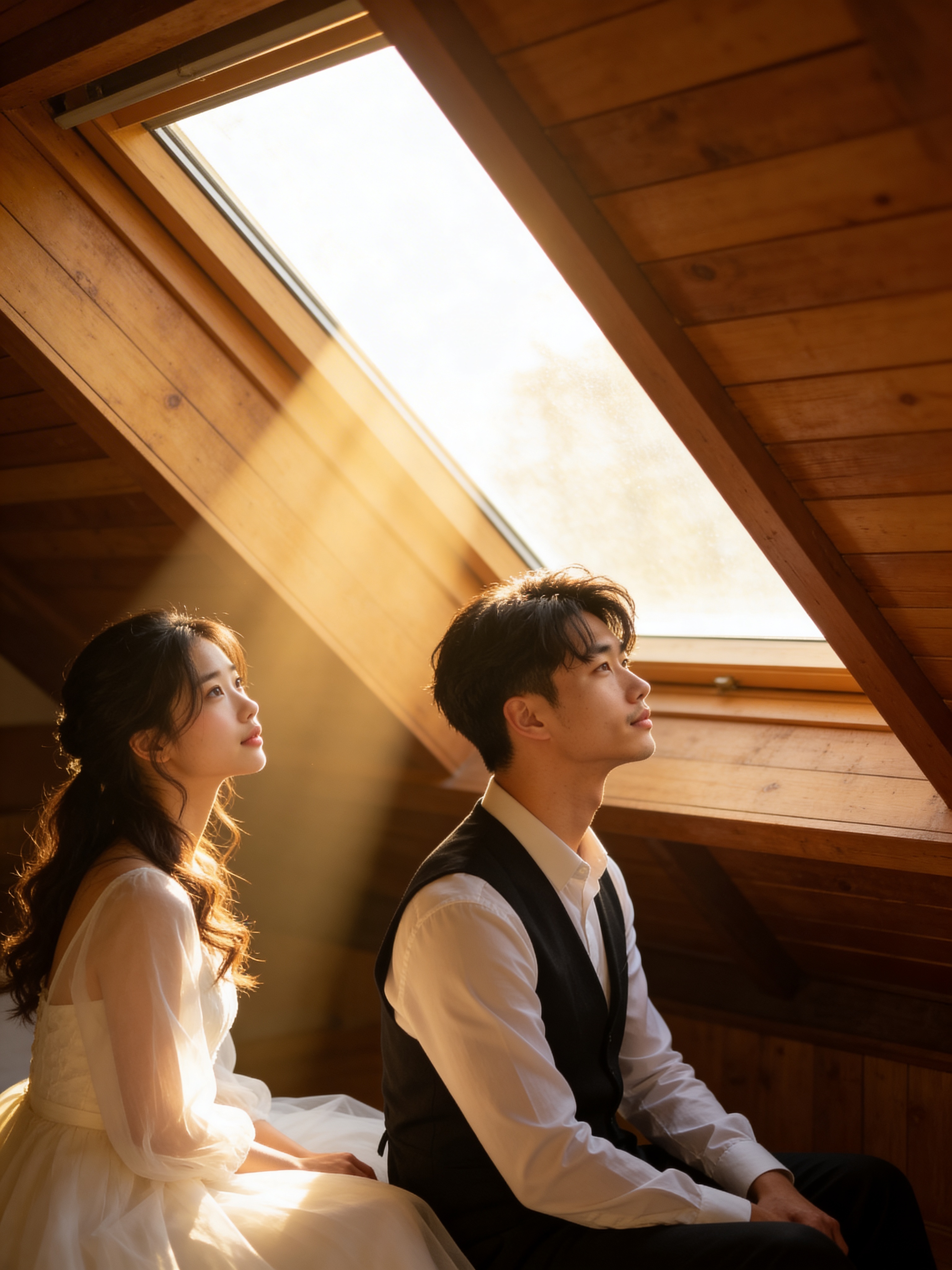 Skylight Attic - Indoor Wedding Photos