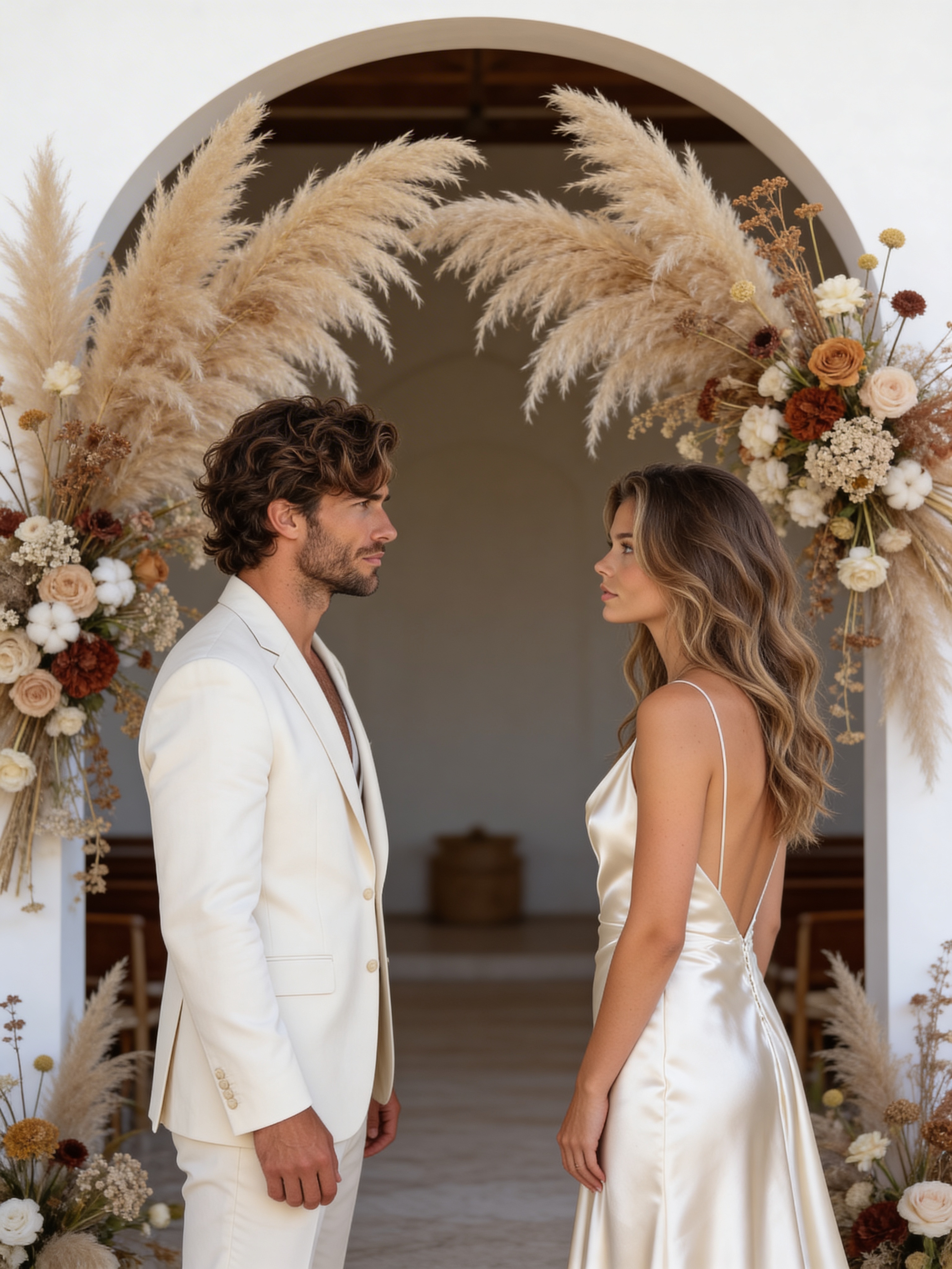 Pampas Grass Arch - Boho & Rustic