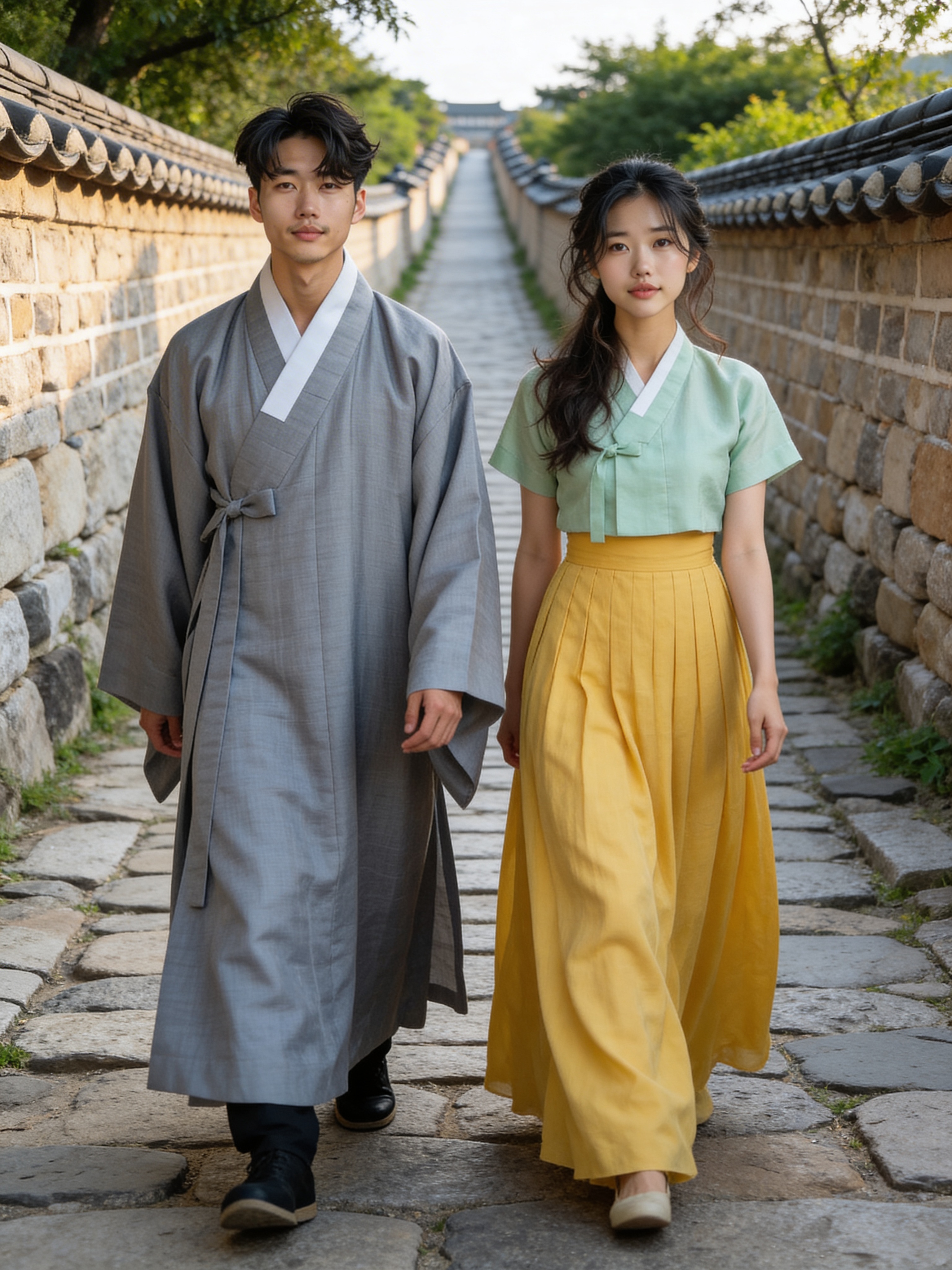 돌담길 - 한복 웨딩
