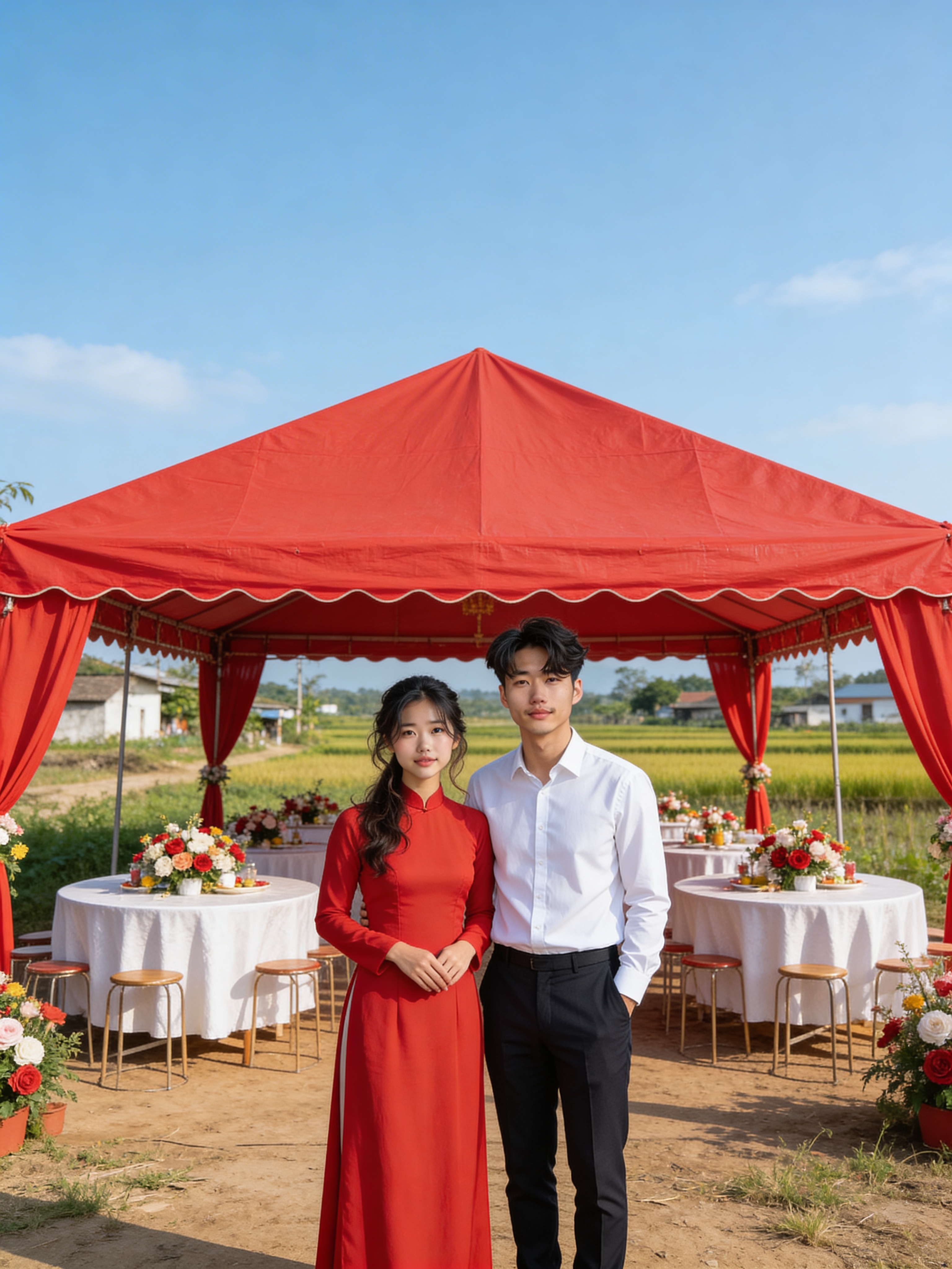 Đám cưới nông thôn - Đám cưới truyền thống