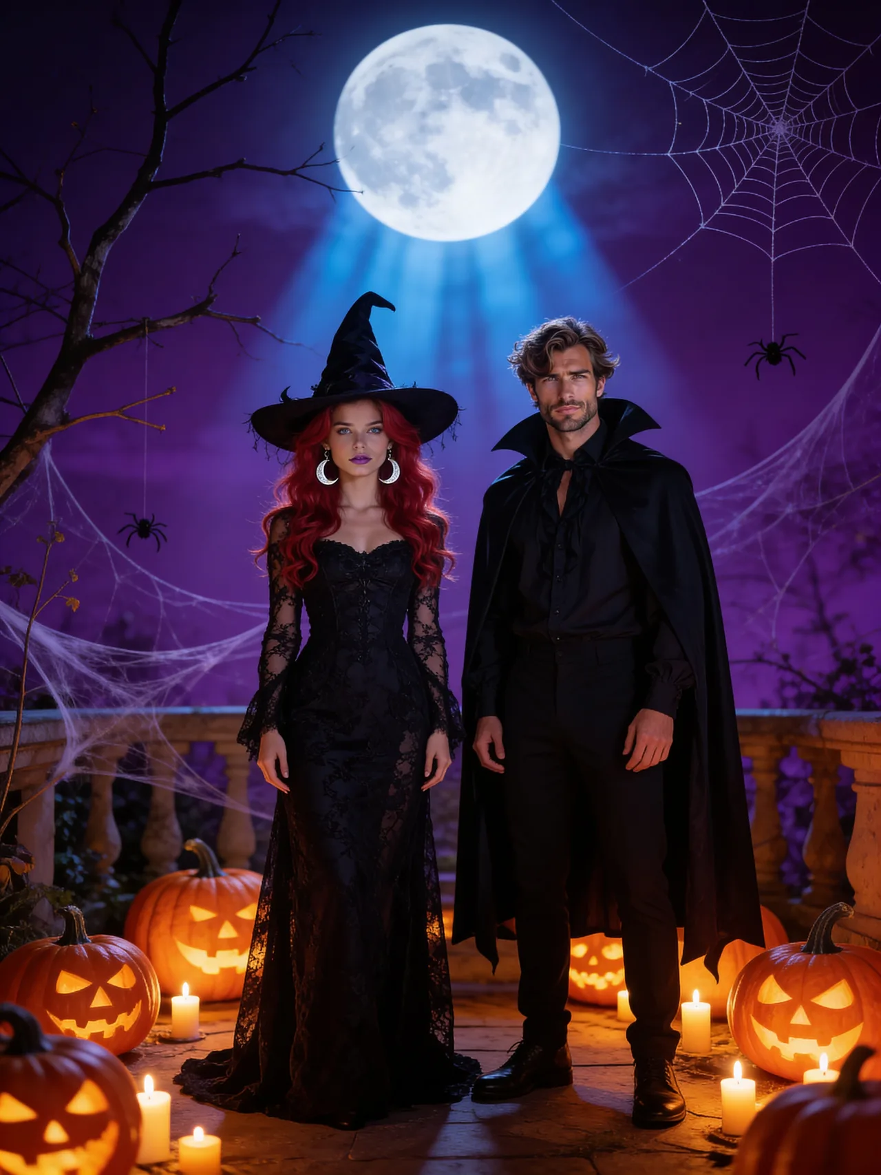 Halloween Moonlit Night
