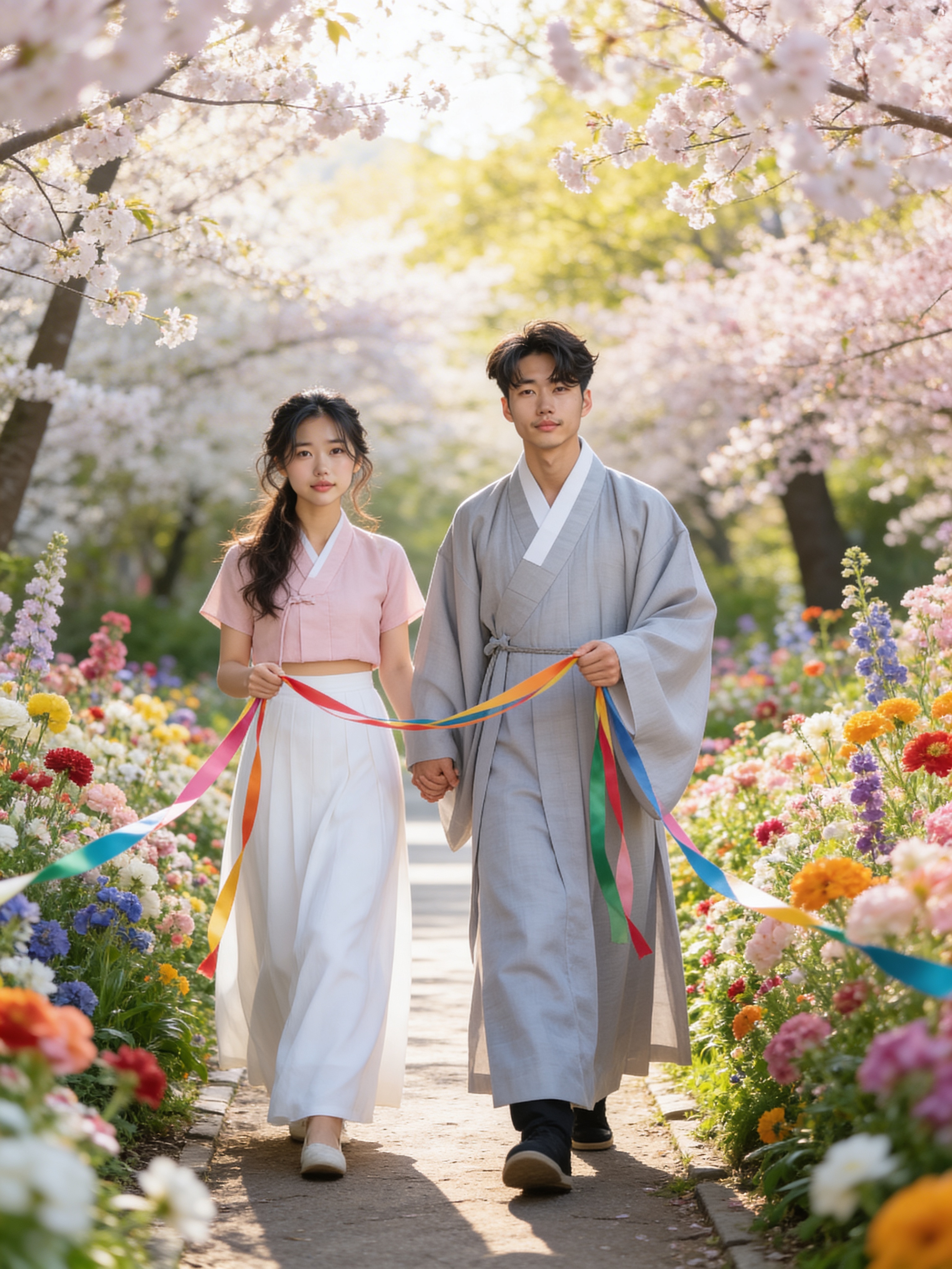 꽃길 한복 - 한복 웨딩