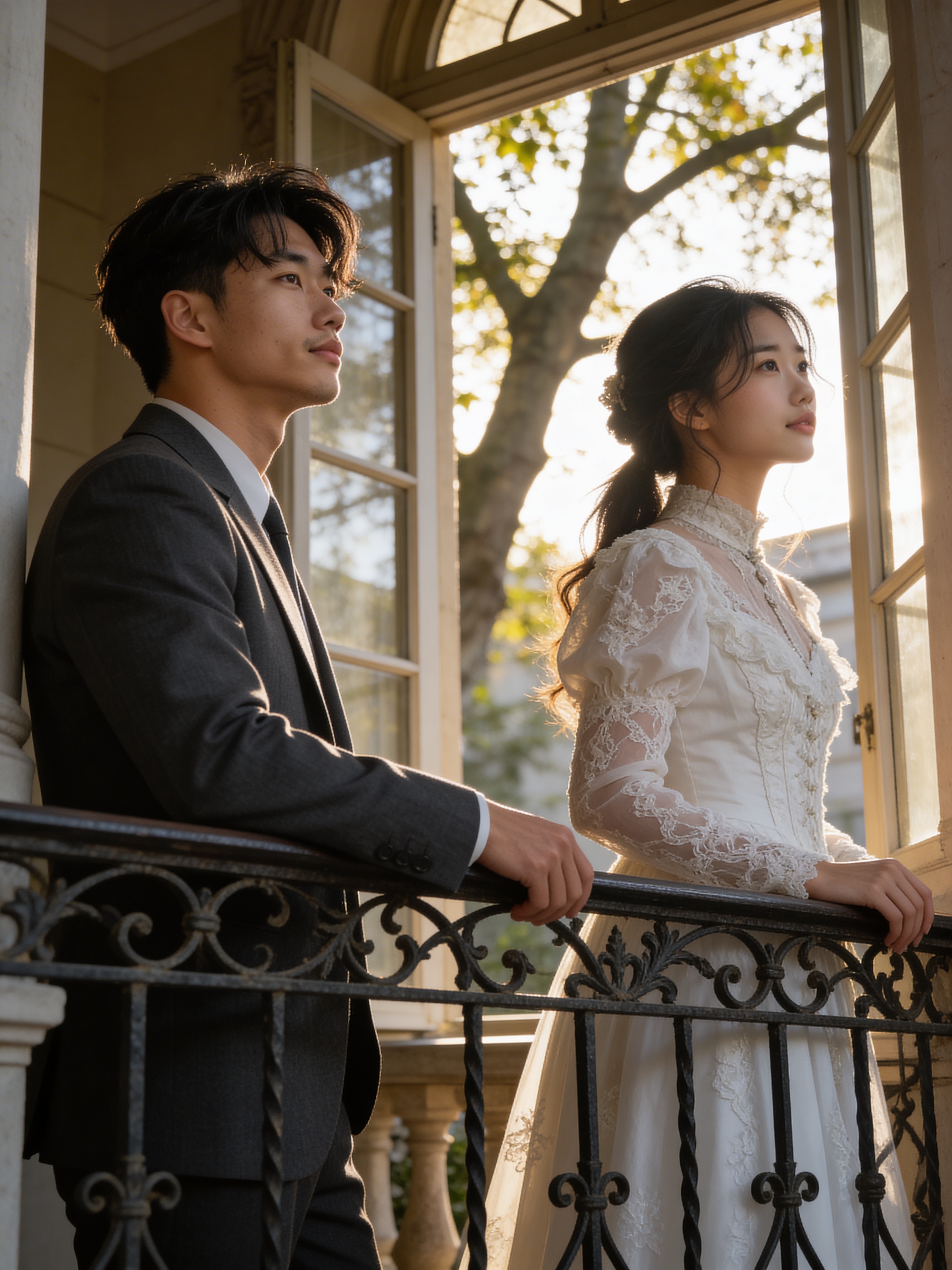 Villa Balcony - Indoor Wedding Photos