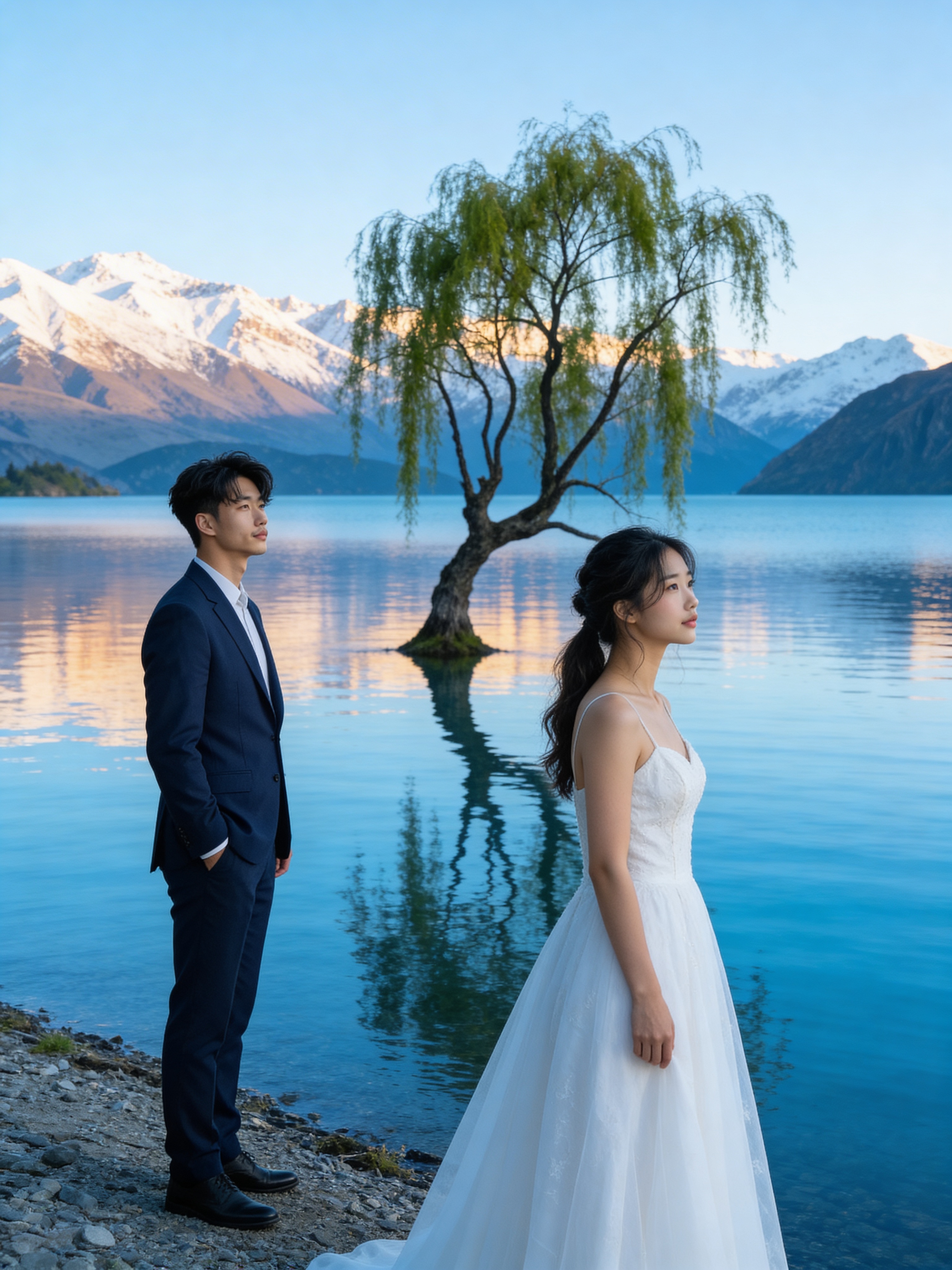 New Zealand Lakeside - Travel Photography
